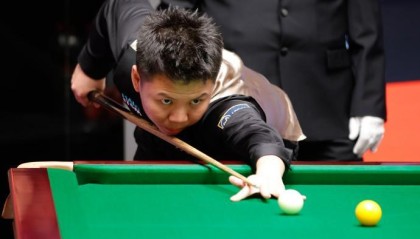 斯诺克西安大奖赛：周跃龙轰出生涯第3杆147满分